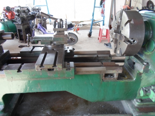 แท่นกลึง 3 เพลา เกียร์บล็อก 5 ฟุต  65000