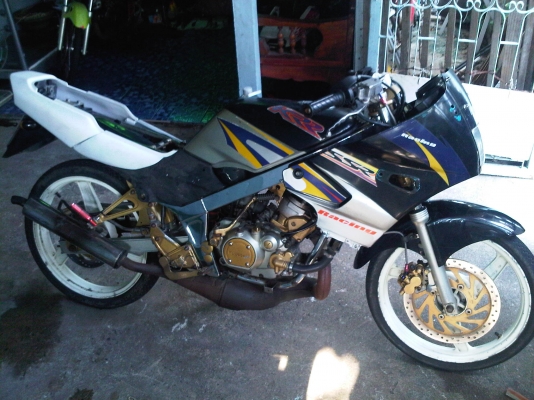 ขาย KR150 รถจอด สตาทติดเครื่องดี ทะเบียนโอน