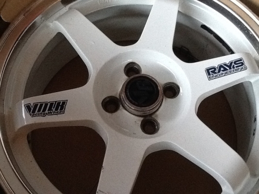 ขายแม็กมือ2 TE37 ขอบ17 4รู100