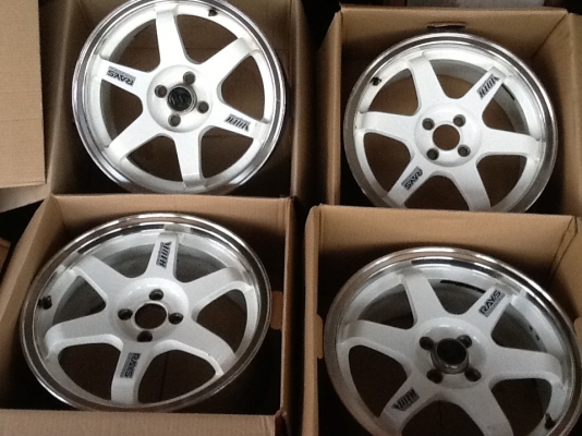 ขายแม็กมือ2 TE37 ขอบ17 4รู100