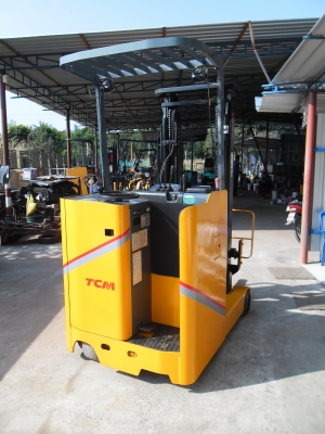 ขายรถยกไฟฟ้ายืนขับ TCM FBR15-6 ขนาด 1.5 ตัน เสาสูง 3.5 เมตร