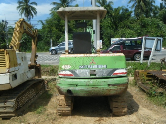 รถแบคโฮ ยี่ห้อ MITSUBISHI รุ่น MM35 รถแบคโฮ ยี่ห้อ MITSUBISHI รุ่น MM35