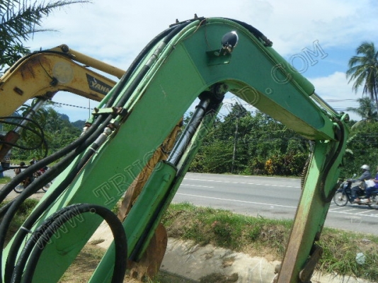 รถแบคโฮ ยี่ห้อ MITSUBISHI รุ่น MM35 รถแบคโฮ ยี่ห้อ MITSUBISHI รุ่น MM35