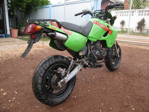 ขายรถ Kawasaki KSR 80 c.c. ท่อแต่ง PDK มีคลิปเครื่องยนต์  พร้อมใช้งาน