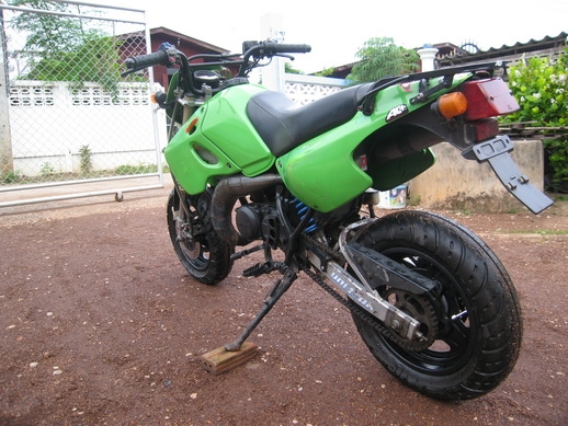 ขายรถ Kawasaki KSR 80 c.c. ท่อแต่ง PDK มีคลิปเครื่องยนต์  พร้อมใช้งาน