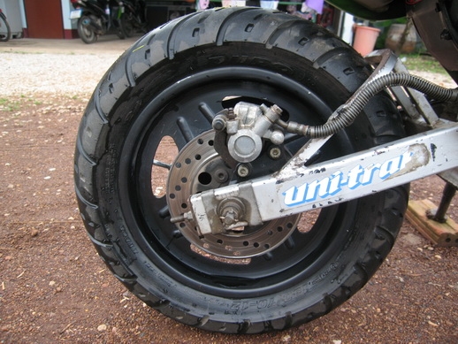 ขายรถ Kawasaki KSR 80 c.c. ท่อแต่ง PDK มีคลิปเครื่องยนต์  พร้อมใช้งาน