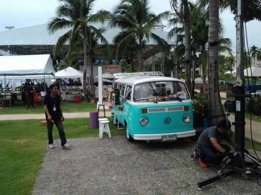 ขายโฟล์คตู้แตงโม สีฟ้า-ขาว(ขายแล้วคะ ขอบคุณ Truck2hand มากๆนะคะ)