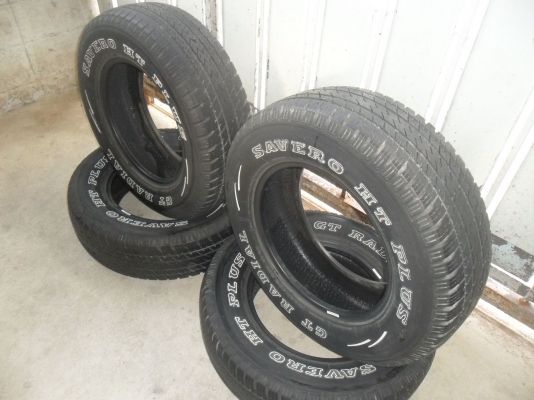 ยางSAVERO 245/70R17ปี08
