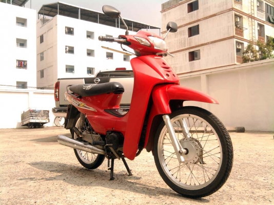 ขออนุญาติขาย  HONDA WAVE 100Z มือเดียว คลัชมือ สีแดง