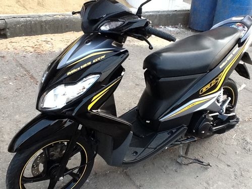 MIO125GTXวิ่ง5xxxโลตัวท็อปล้อแม็กแท้ศูนย์มีเส้นรอบวงสีเดียวกับชุดสีสวยกริ้บพร้อมใช้0861030887