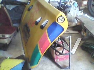 ขายลู่ลมพร้อมขายึดถอดจากหัว F18