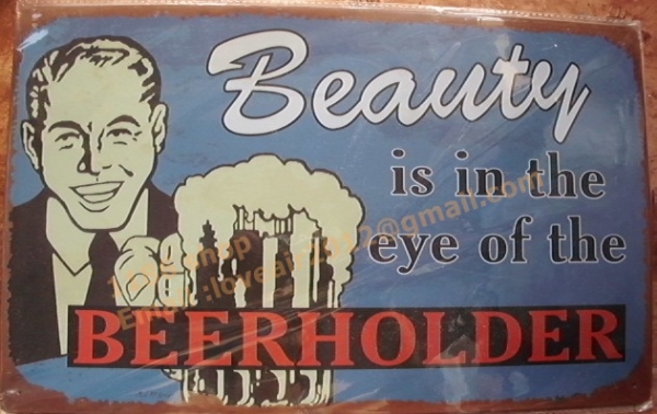 ป้ายสังกะสี แนวเรโทร