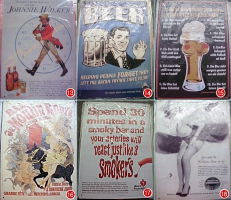 ป้ายสังกะสี แนวเรโทร