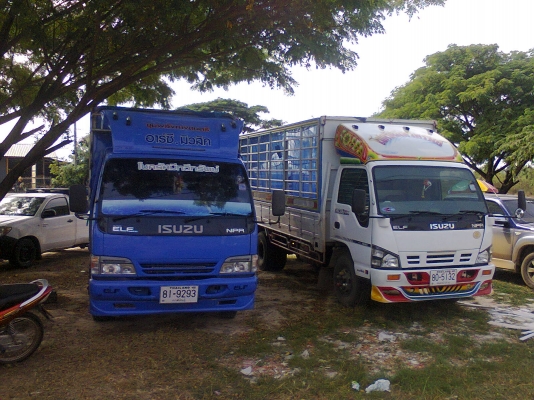 ฝากขายรถบ้านISUZU NPR PACK2คู่สวยๆแจ่มๆออกห้างมือเดียวทั้งสองคัน เอกสารพร้อมโอน