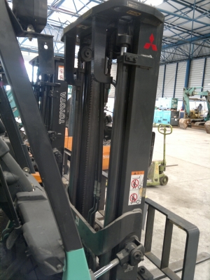 ขายรถฟอร์คลีฟท์ไฟฟ้า MITSUBISHI  FB15 รถนอกนำเข้าจากญี่ปุ่น โทร.มานะ 085-9049669