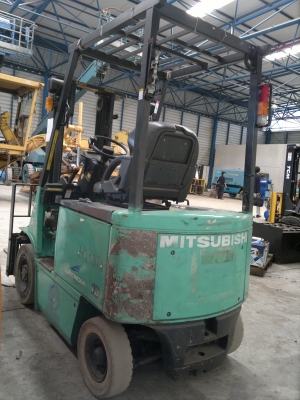 ขายรถฟอร์คลีฟท์ไฟฟ้า MITSUBISHI  FB15 รถนอกนำเข้าจากญี่ปุ่น โทร.มานะ 085-9049669