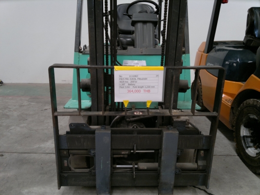 ขายรถฟอร์คลีฟท์ไฟฟ้า MITSUBISHI  FB15 รถนอกนำเข้าจากญี่ปุ่น โทร.มานะ 085-9049669