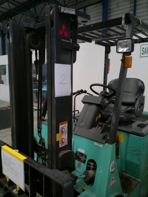 ขายรถฟอร์คลีฟท์ไฟฟ้า MITSUBISHI  FB15 รถนอกนำเข้าจากญี่ปุ่น โทร.มานะ 085-9049669