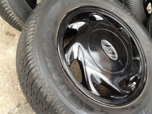 ขายแม็กมือ2 ขอบ14 4รู114 พร้อมยางปี2012