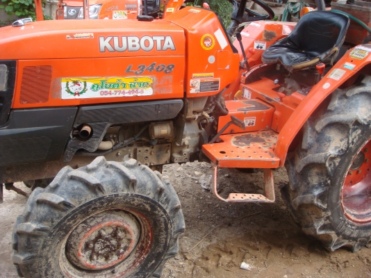 ขาย L3408 พร้อม ใช้งาน มีผาน 6 CMT จอบหมุน รถบ้าน จริงๆ
