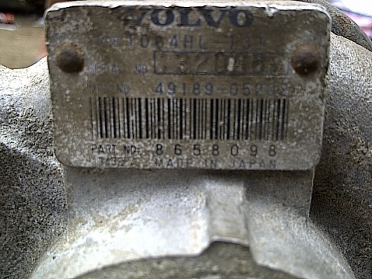 ขาย..เทอร์โบ VOLVO