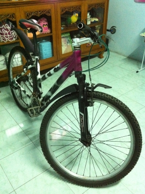 (ขายแล้วครับ ขอขอบคุณเว็ป truck2hand.com และผู้ซื้อเป็นอย่างสูงครับ)ขายเสือภูเขา LA 26 นิ้ว โครงอัลลอยด์ น้ำหนักเบา่ ล้อมิเนียม 21 เกียร์ โช๊คหน้า พร้อมใช้ อยากได้เท่าไหร่ต่อรองมา ขายได้ขายเลย