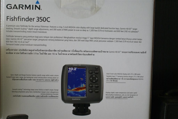 Garmin Echo350 Fishfinder เครื่องหาปลา ภาษาไทย หน้าจอ 5นิ้ว ลดกระหน่ำ  9000 บาท