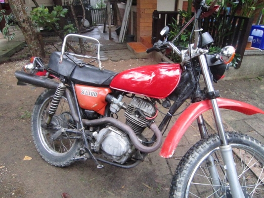honda xl100 ทะเบียนพร้อม เดิม ๆ ครับ