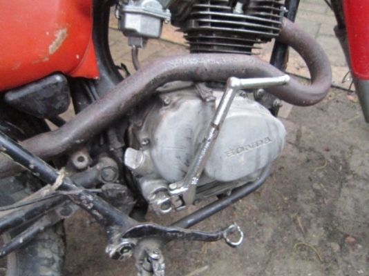 honda xl100 ทะเบียนพร้อม เดิม ๆ ครับ