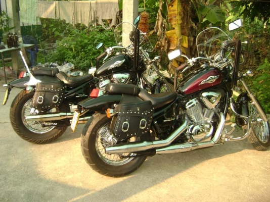 (((( ขาย Honda Steed 400CC ปี94 อินวอย+สรรพสามิต+แท้ (ดำเดฟ)