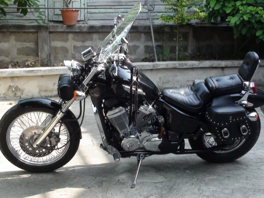 (((( ขาย Honda Steed 400CC ปี94 อินวอย+สรรพสามิต+แท้ (ดำเดฟ)