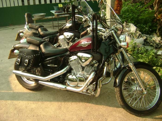 (((( ขาย Honda Steed 400CC ปี94 อินวอย+สรรพสามิต+แท้ (ดำเดฟ)