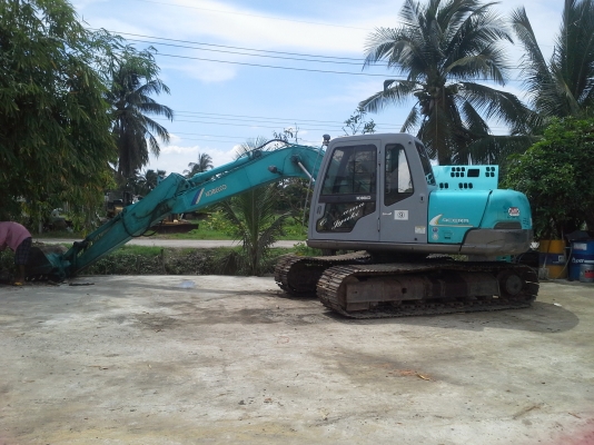 ขายด่วน  Kobelco  SK120-3  เก่าญี่ปุ่นยังไม่เคยใช้งานในไทย  อาร์มพิเศษใบแทรค  70   สวยจริงๆจ้า
