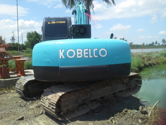 ขายด่วน    Kobelco   sk120-3     เก่านอก  1  ปี   สภาพดี  เครื่องปั้ม ช่วงล่างสวยมากๆ  ใบแทรค  70