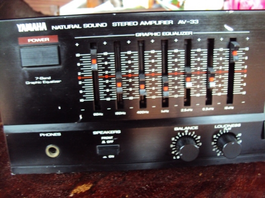 ขายอินทิเกรทแอมป์ YAMAHA AV-33 ขายอินทิเกรทแอมป์ YAMAHA AV-33