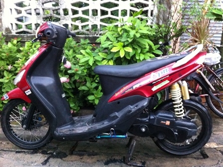 yamaha mio ปี50 เครื่องดี ชุดสีไม่แตก