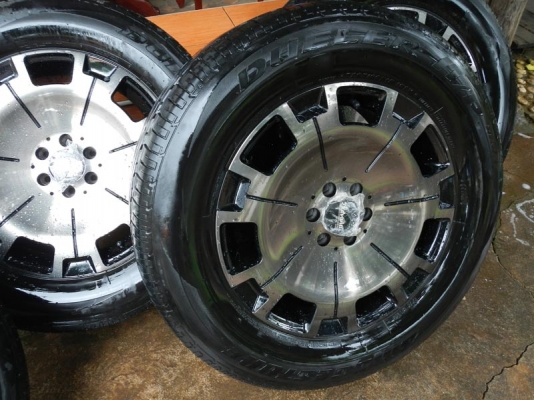 ขายยางพร้อมแม็กซ์ใหม่ ขอบ 18 ทั้งชุด7000บ.ใส่ นาวาร่า ขายยางพร้อมแม็กซ์ใหม่ ขอบ 18 ทั้งชุด7000บ.ใส่ นาวาร่า