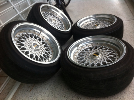 BBS-RS ขอบ16X9 4รู100 สวยมากๆ
