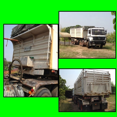 ขายด่วนรถบรรทุก มือสองสภาพดี ยี่ห้อ Benz ต่อทะเบียนครบทุกปี