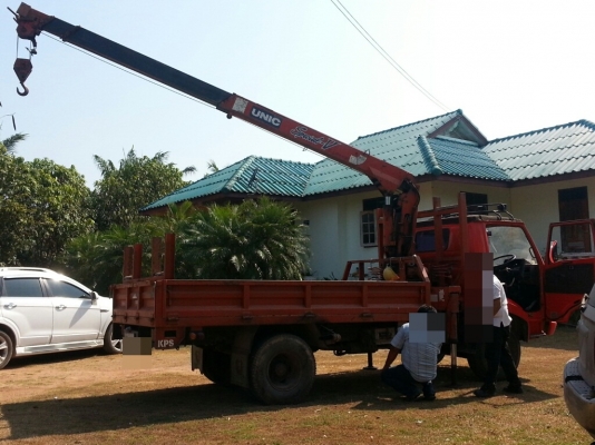 HINO KM 777 ติดเครน 2.9 ตัน  พี่ต้อม จังหวัดเพชรบุรี มัดจำแล้วค่ะ นัดรับรถในวันที่ 8/05/57ค่ะ