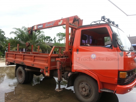 HINO KM 777 ติดเครน 2.9 ตัน  พี่ต้อม จังหวัดเพชรบุรี มัดจำแล้วค่ะ นัดรับรถในวันที่ 8/05/57ค่ะ