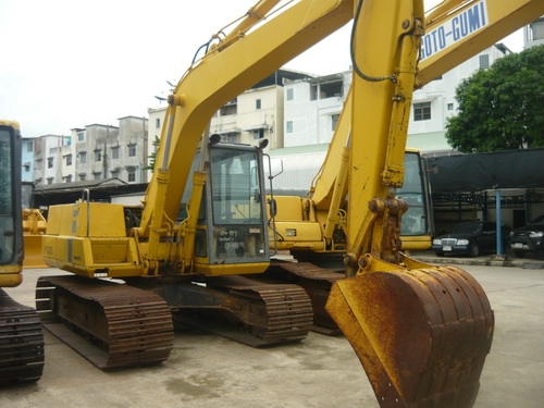 รถขุด Komatsu PC120-3 รถเก่านอก นำเข้าจากญี่ปุ่น พร้อมลุยงาน 091 695-6445