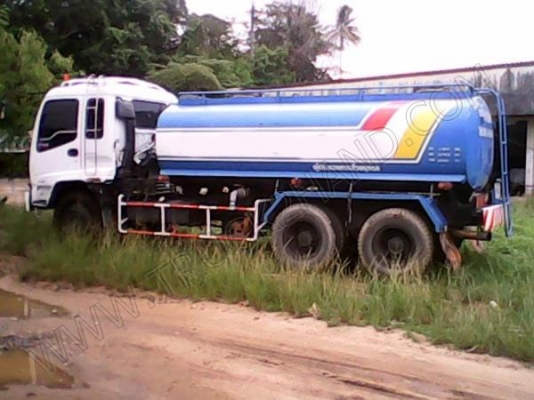 รถบรรทุก 10 ล้อ บรรทุกน้ำ ยี่ห้อ ISUZU 195 แรงม้า รถบรรทุก 10 ล้อ บรรทุกน้ำ ยี่ห้อ ISUZU 195 แรงม้า