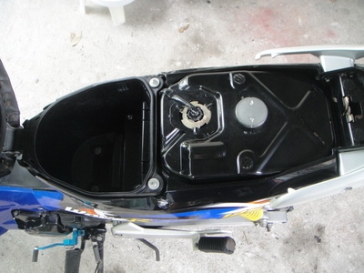 ขาย wave 125 สตาร์ทมือ น้ำเงิน-ดำ