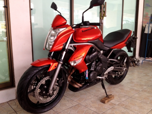ขาย Kawasaki ER6N ปี 09 สวยๆเดิมๆโรงงาน ทะเบียนพร้อมโอน ราคา 178000 บ (รับเทริ์น)
