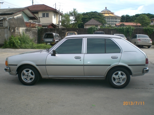 mazda 323 gl แตงโม ขับหลัง 4s-fe auto พาวเวอร์ ติดแก๊สLPG