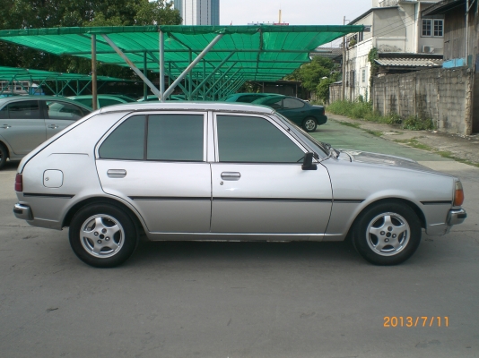 mazda 323 gl แตงโม ขับหลัง 4s-fe auto พาวเวอร์ ติดแก๊สLPG