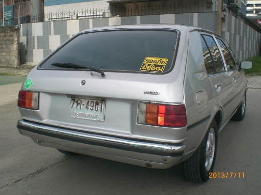 mazda 323 gl แตงโม ขับหลัง 4s-fe auto พาวเวอร์ ติดแก๊สLPG
