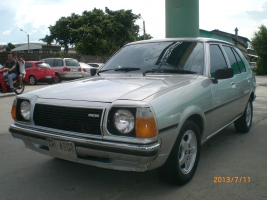 mazda 323 gl แตงโม ขับหลัง 4s-fe auto พาวเวอร์ ติดแก๊สLPG