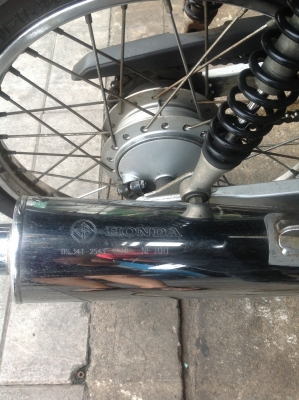 Honda wave 100X สภาพเดิมๆสีสวยไม่มีรอยแตก